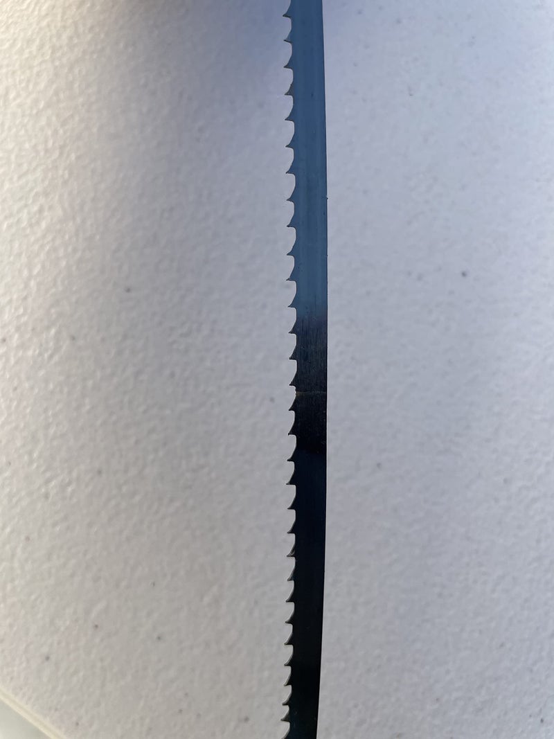 AYAO (2 Blades Pack) 72-1/2 Inch X 1/4 Inch X 6TPI Bandsaw Blades or Delta 28-195, Sears Craftsman, Skil and Dremel 10" Band Saw - Image 5